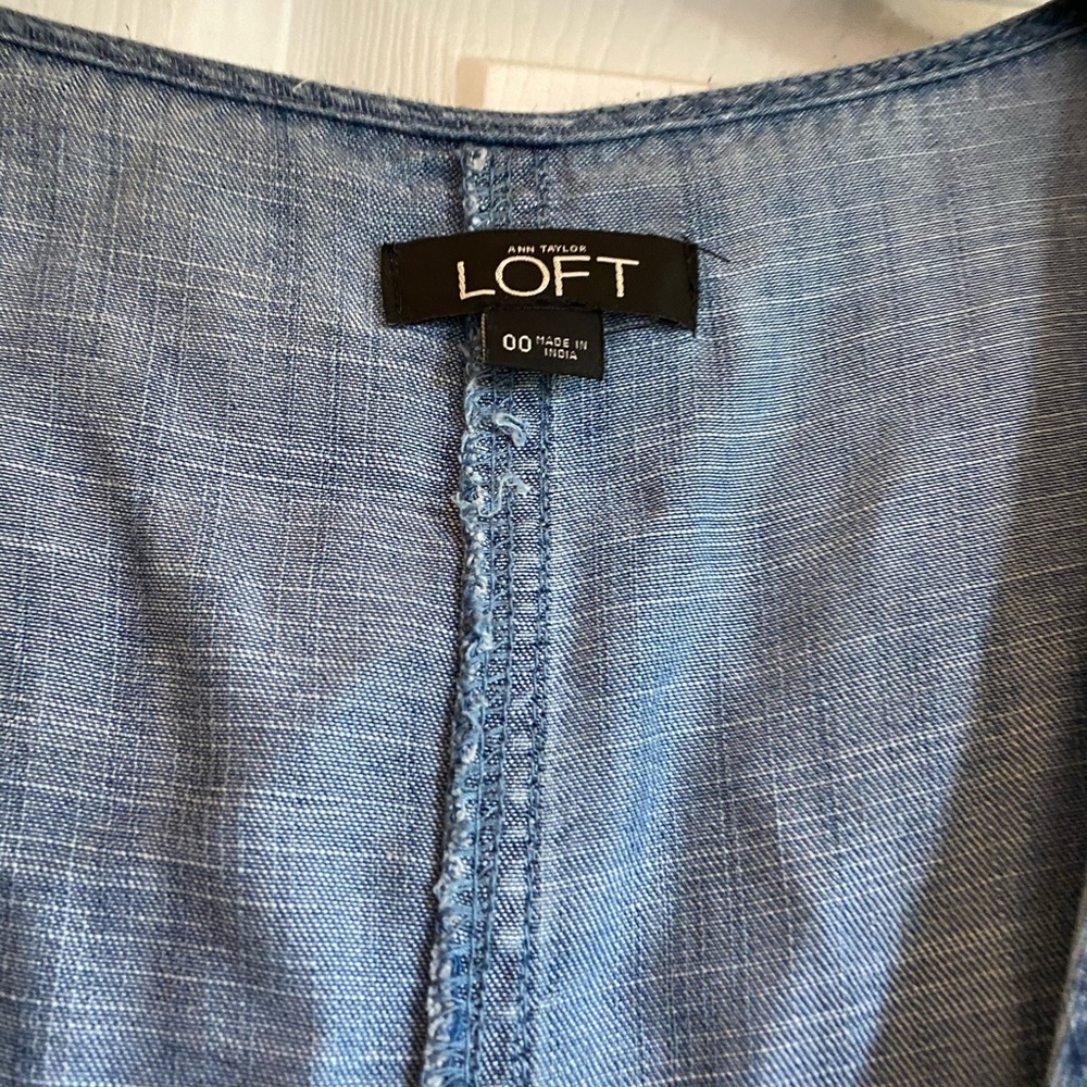 Jean style LOFT Romper. 00 - Picture 5 of 8
